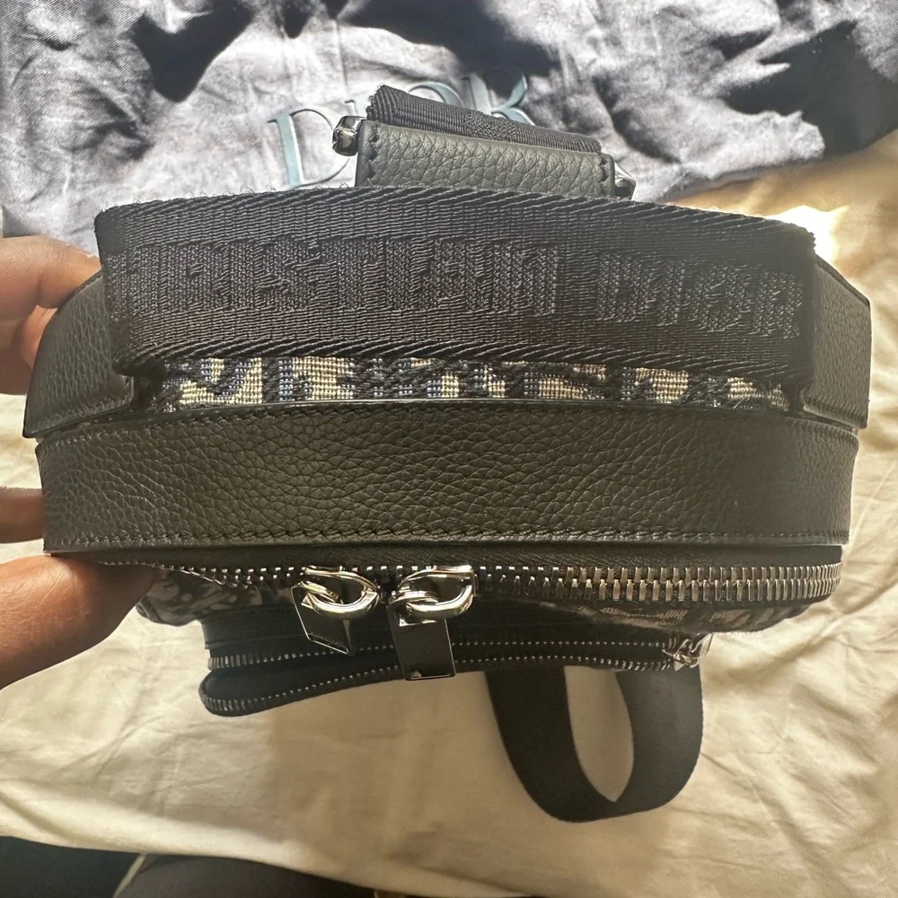 Dior Black and Cream Men's Backpack - Picture 9 of 16